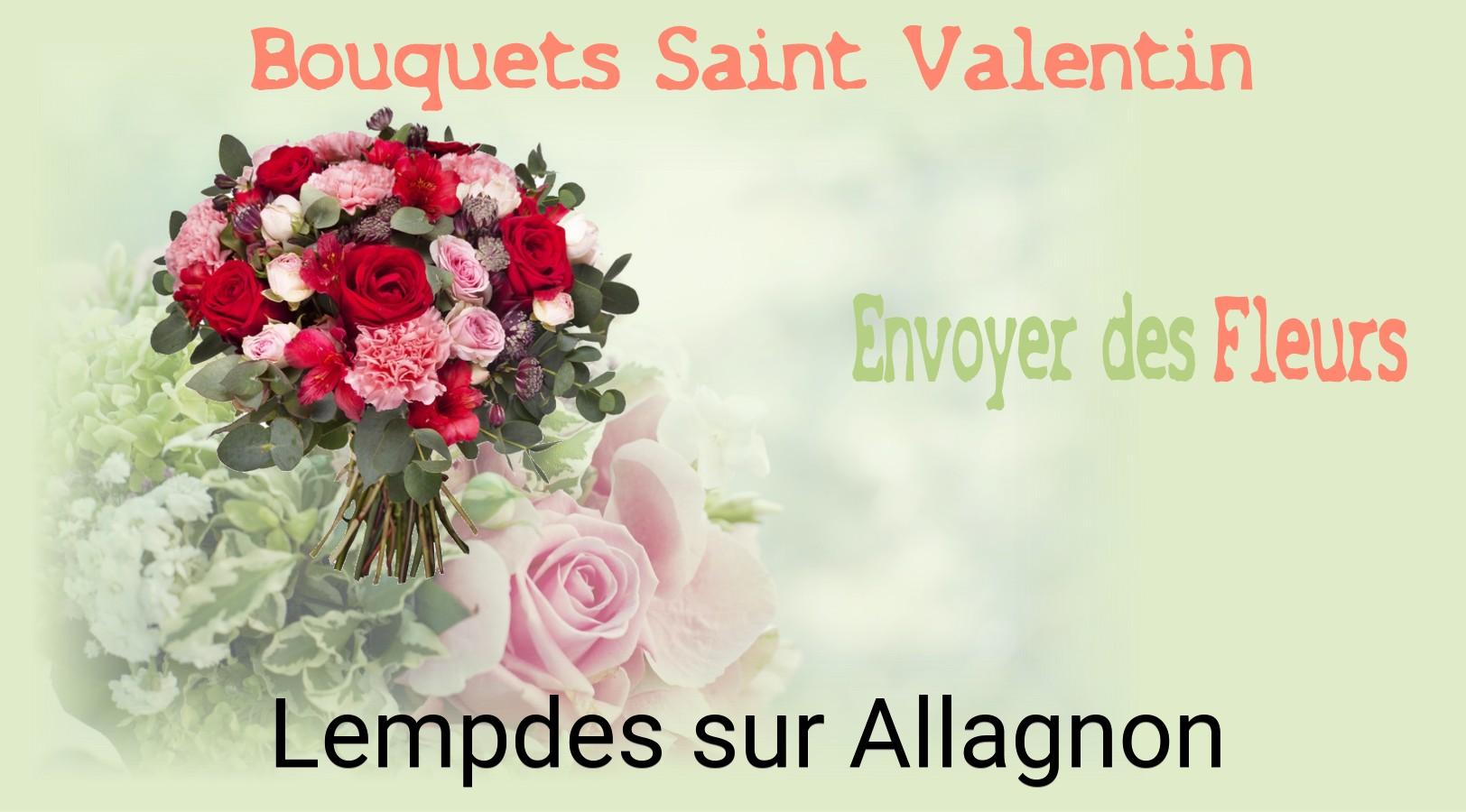 Roses de Saint-Valentin livrées à Lempdes-sur-Allagnon